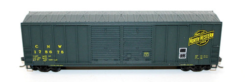 Camión de caja Roundhouse HO 50' DD CNW 178678 construido en caja KD decorado a medida | Zustand: Used