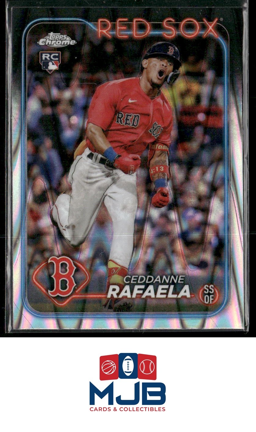 2024 Topps Chrome Ceddanne Rafaela Raywave Refractors Rookie #118