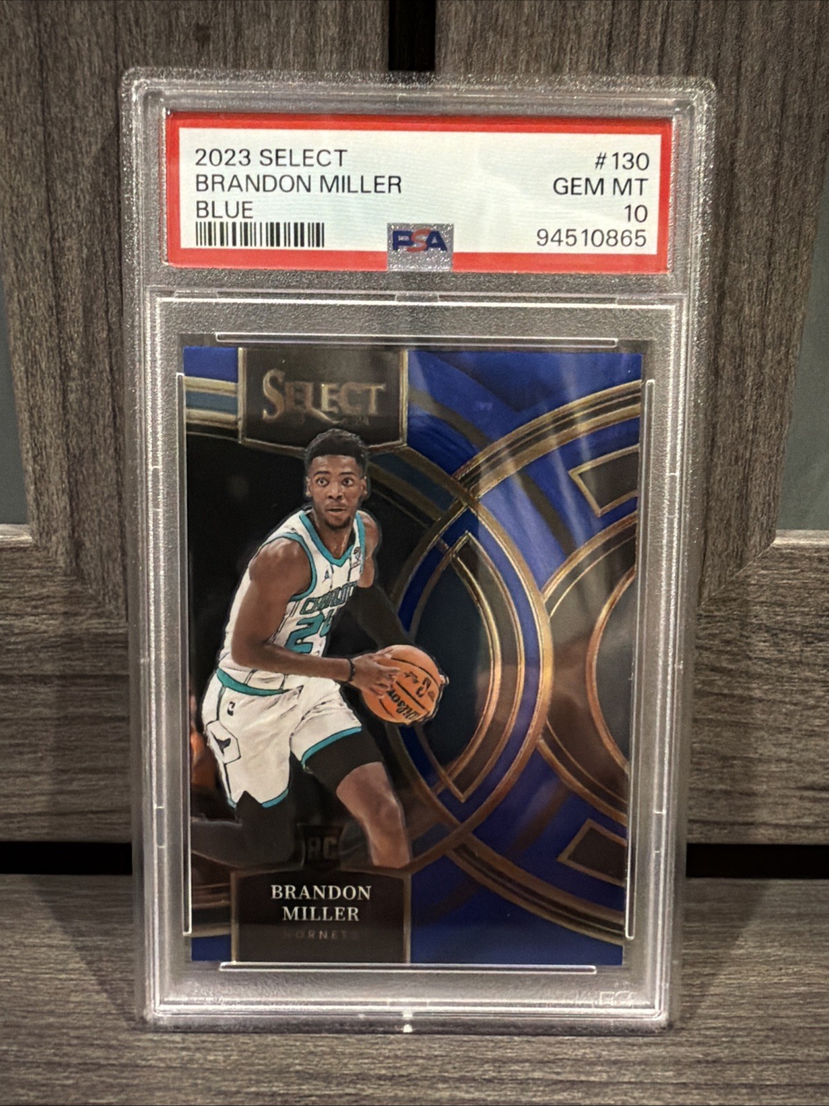2023-24 Panini Select - Premier Level Brandon Miller #130 Blue (RC)