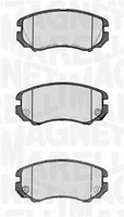 Bremsbelagsatz Scheibenbremse Magneti Marelli 363916060277 FüR Hyundai Tucson JM