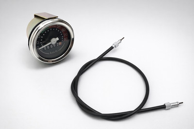 Tacho Ø 48mm 80 km/h + Tachowelle 850mm für Hercules Prima 2 3 4 5 S MX 504 505