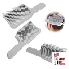 Fade Combs,3 Pcs Barber Gradient Positioning Combs,Fading Comb for Men 3 grey