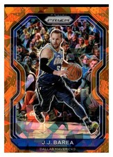JJ Barea 2020-21 Panini Prizm Orange Ice Prizm #84 Mavericks C10