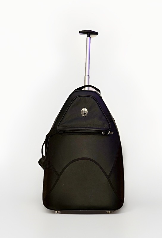 Marcus Bonna MB-5 Carry-On French Horn Leather | Telescopic Handle | TUMI case