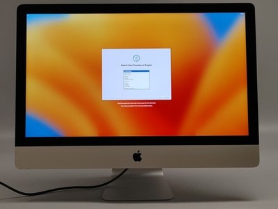 2017 iMac 27'' MNED2LLA   A1419 i7-7700K  4.2Ghz 64GB RAM 128GB SSD 3TB HDD