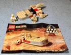 1999 LEGO STAR WARS EPISODE IV SET# 7110-LANDSPEEDER 2FIGS w/INSTRUCTIONS NO BOX