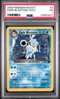 2000 POKEMON ROCKET #3 DARK BLASTOISE-HOLO PSA 1