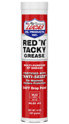 LUCAS OIL RED 'N' TACKY GREASE/30X1- 10005-30