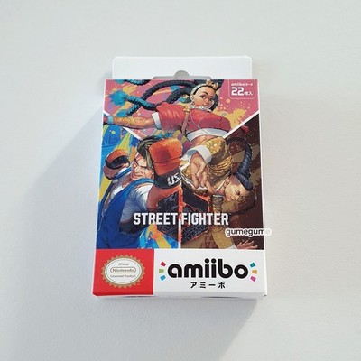 Nintendo Switch 2 Street Fighter 6 Amiibo Card Starter Set