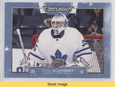 2017-18 Upper Deck Compendium Blue Curtis McElhinney #543 READ 7l6