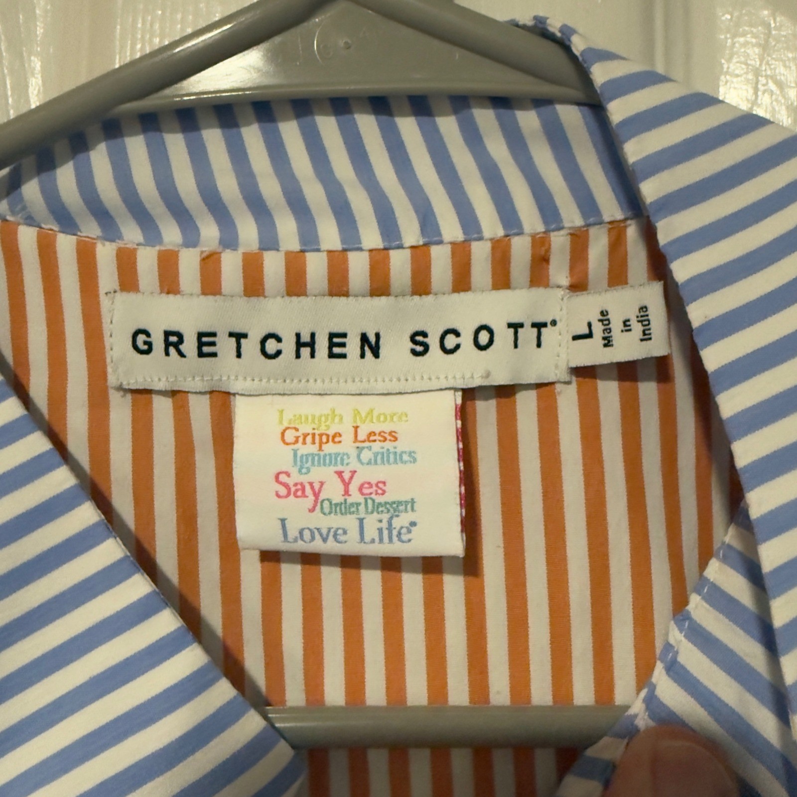 Gretchen Scott Button Down Large - image 5