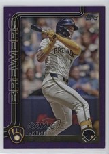 2025 Topps Series 2 Purple Rainbow Foilboard 144/250 Jake Bauers #618 0o6v