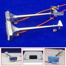 1/14 Metal Horns with LED for RC Tractor Truck Remote Control Dumper Car Parts