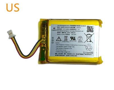 New Logi 533-000181 1500mAh Battery for Logitech G733 G735 Wireless Headset
