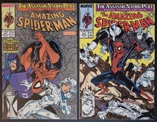 Marvel AMAZING SPIDER-MAN #321, #322 Todd McFarlane LOT/2 NM/MT