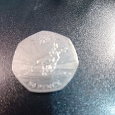 Olympic wrestling 50p coin. 2011 - Available on eBay