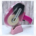 Single ATG Tape Gun Holder Stand Organizer 3D Printed PINK