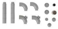 Faller 180856 Large Pipes Kit IV (Us Import)