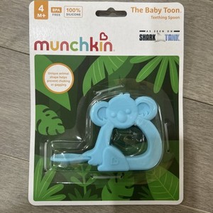 Munchkin Baby Toon Koala Character Teether Toddler Spoon Soft Chew Easy To Hold