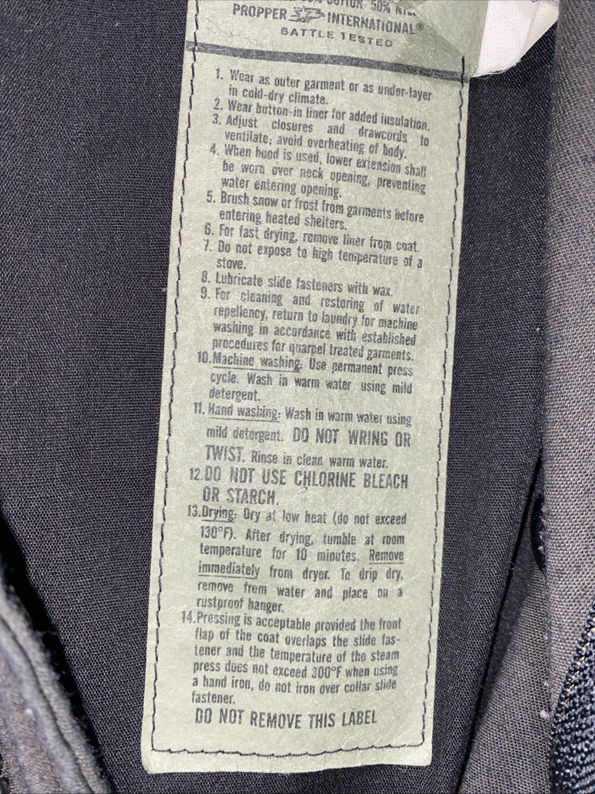 Propper International Gray Tactical Military Coat… - image 4