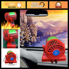 Portable 12V/24V Car Heater 150W/200W - Defrost  Demist, Cooling Function
