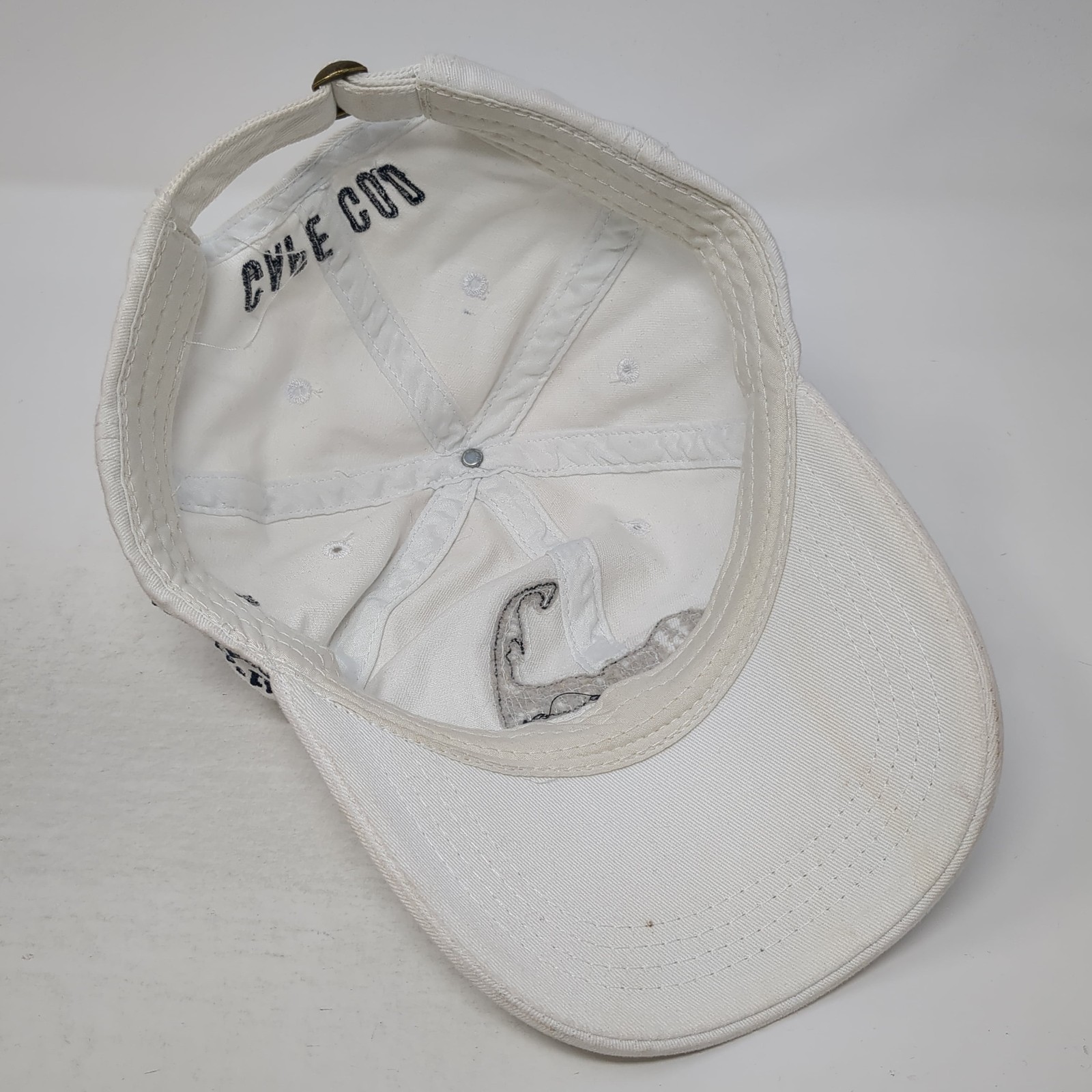 Cape Cod Slideback Baseball Cap White One Size Ad… - image 7
