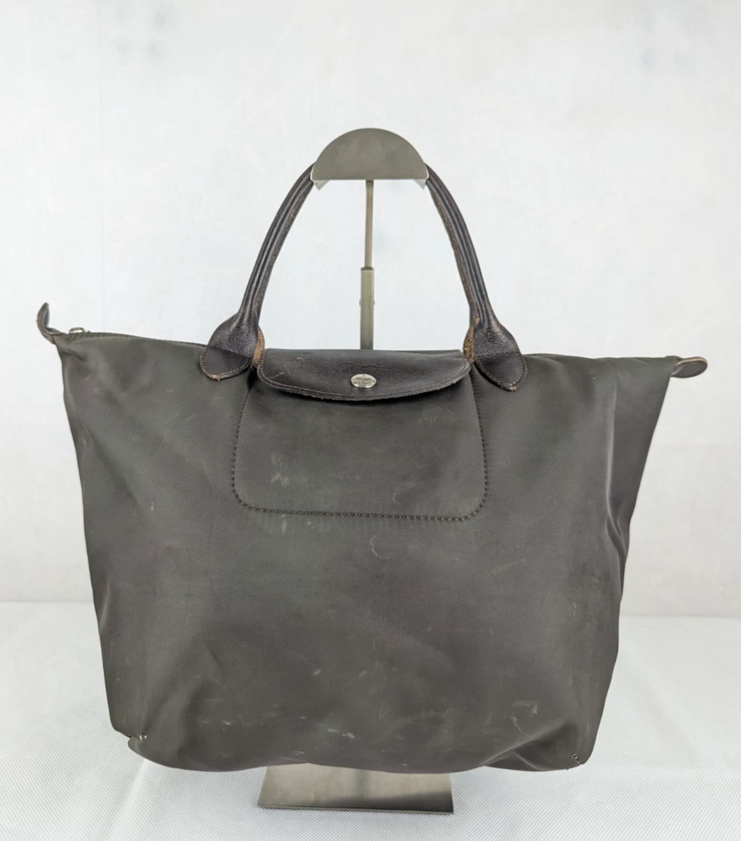 Longchamp Le Pliage Tote Gray Bags & Handbags for Women for sale
