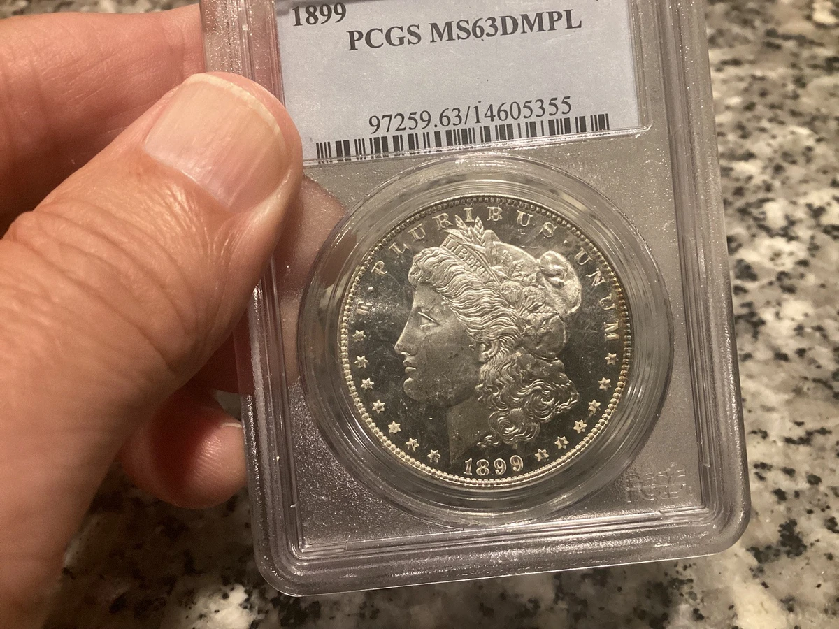 MS 63 Graded 1899 Year Morgan US Dollars (1878-1921) for sale | eBay