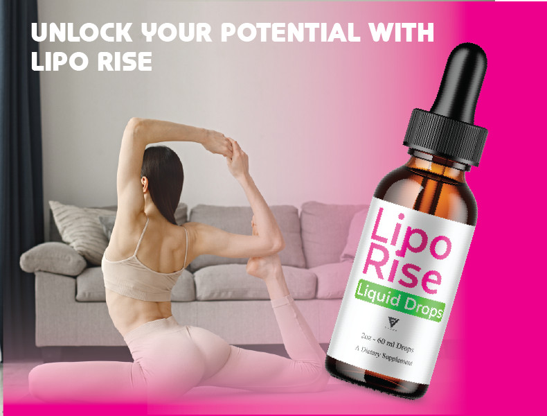 LipoRise Drops, Lipo Rise Daily Overall Health Support Drop (2oz)