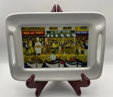 Guy Buffet Collection California Pantry Cheese Cracker Plate 