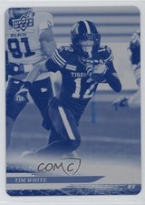2025 Upper Deck CFL Printing Plate Cyan Achievement 1/1 Tim White #8 bj5
