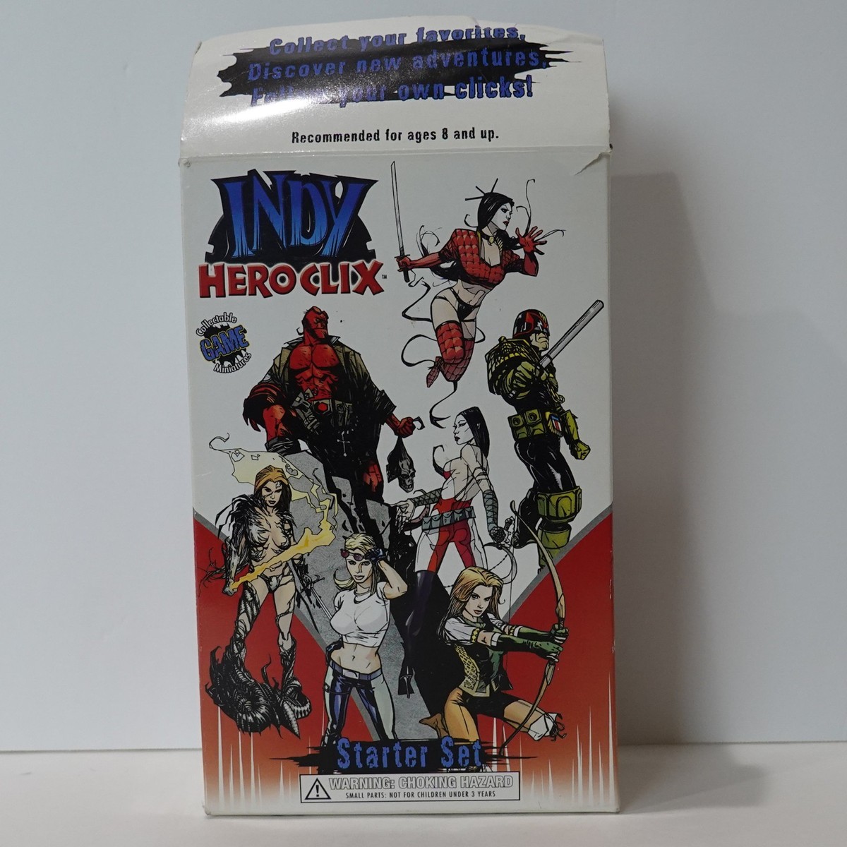 Indy Heroclix Starter set Wizkids 2003 Witchblade, Abbey Chase VTG
