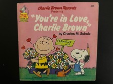 You&rsquo;re In Love Charlie Brown Record And Read Along Book