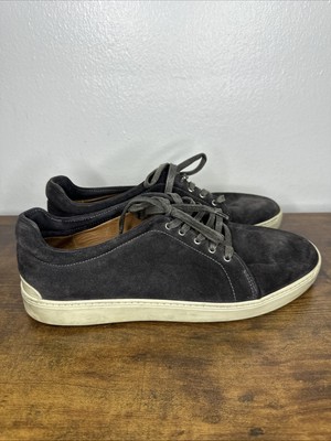 Rag & Bone Men's Gray Kent Suede Sneakers Size 43 10 Lace Up Dress Shoes