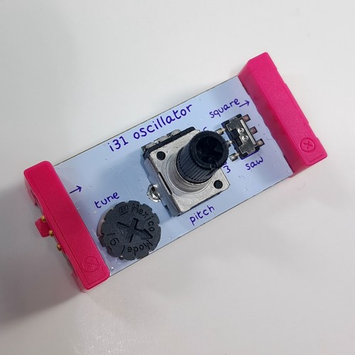 LittleBits Módulo Electrónico Korg Oscilador i31 Pequeños Bits Circuitos en Segundos