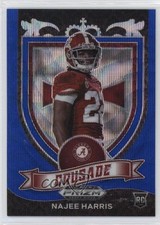 2021 Panini Prizm Draft Picks Crusade Blue Wave 222/249 Najee Harris #172 2r7