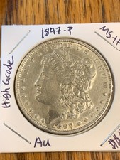 1897-P High Grade AU Morgan