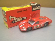 Solido 170 Ford Mark IV made in France 1/43 scale Mint in Box MIB