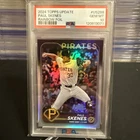 2024 Topps Update Paul Skenes RC  Rainbow Foil Rookie Debut PSA 10