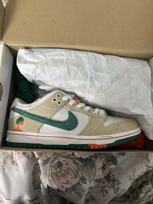 Nike SB Dunk Low x Jarritos White Sneakers Size 6.5/5