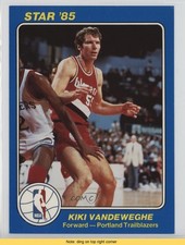 1984-85 Star NBA Court Kings 5x7 Kiki Vandeweghe #46 READ 0b2