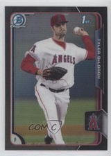 2015 Bowman Chrome Prospects Asia Exclusive Black Refractor Tyler DeLoach fm0