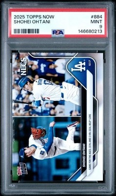 2025 Topps Now Shohei Ohtani #884 PSA 9 | eBay