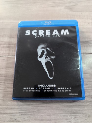 Scream Disc Case Scream: 5-Film Set - 1, 2, 3 + Still Screaming + Inside Story (4-Disc ...