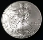 1996 1oz American Silver Eagle .999
