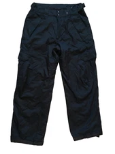 Polar Edge Pants Mens Large Black Silver Series Insulated Skiing Snow Hiking