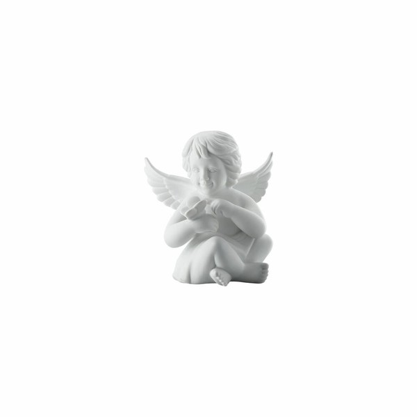 Rosenthal Dekofigur Engel Mit Schmetterling, Porzellan, Weiß, 12 Cm-image
