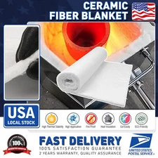 Ceramic Fiber Insulation Baffle Fire Blanket Pad For Furnace, Kilns, Fire Bricks