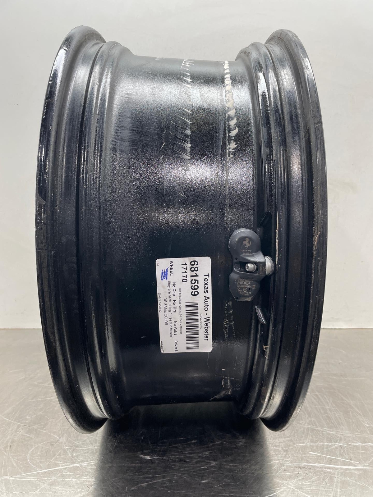 2013 Maserati Granturismo OEM Front Alloy Wheel Rim 9 Spoke 20" x 8.5" *Edge*