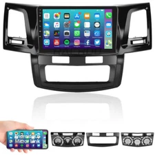 9" Android Car  Stereo GPS Navi Wifi Radio For Toyota Hilux Fortuner 2005-2014